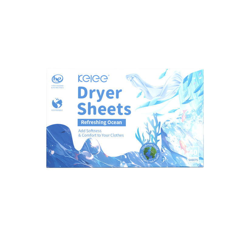Eco-Friendly Scent Booster Sheets Long-Lasting 3-in-1 Softener  Anti-Static Strips