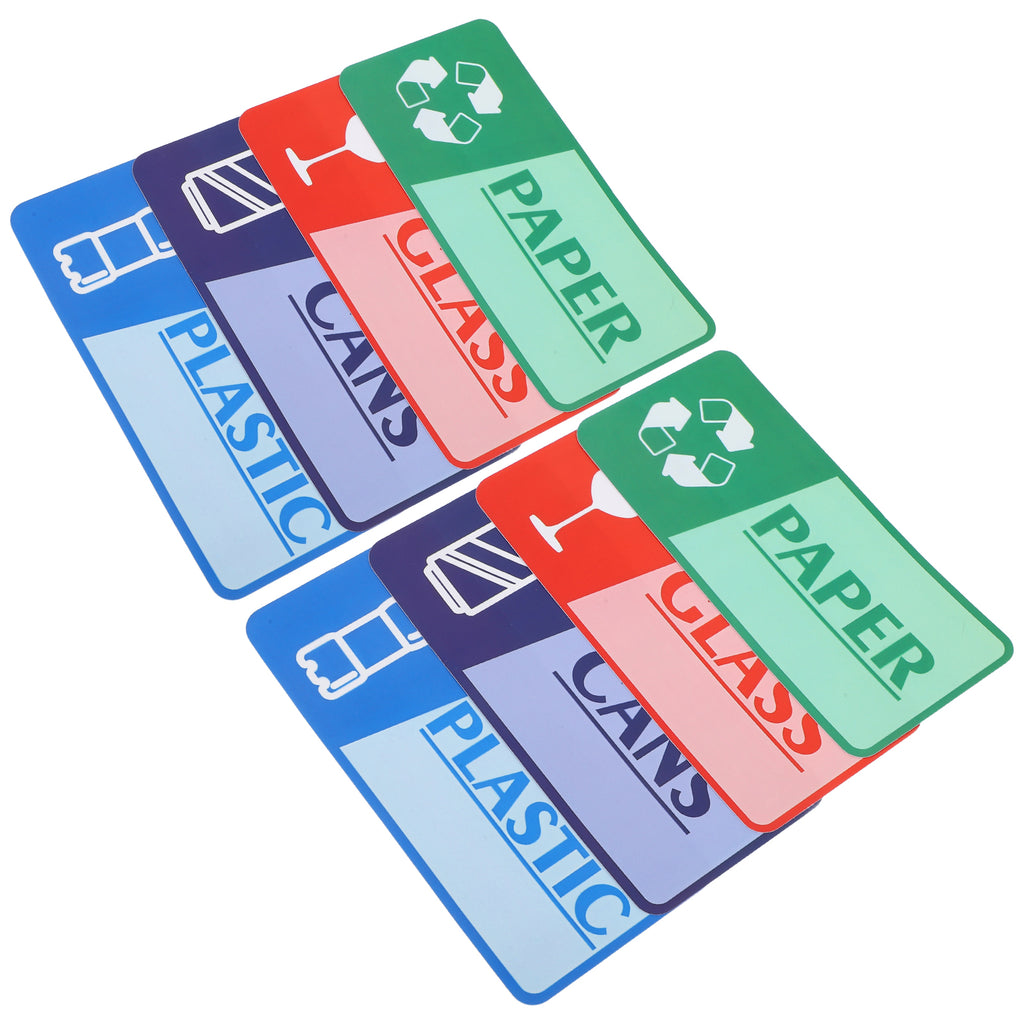 Eco Friendly Kitchen Waste Management Labels Garbage Collection Reminder Stickers Household Recycling Organizer