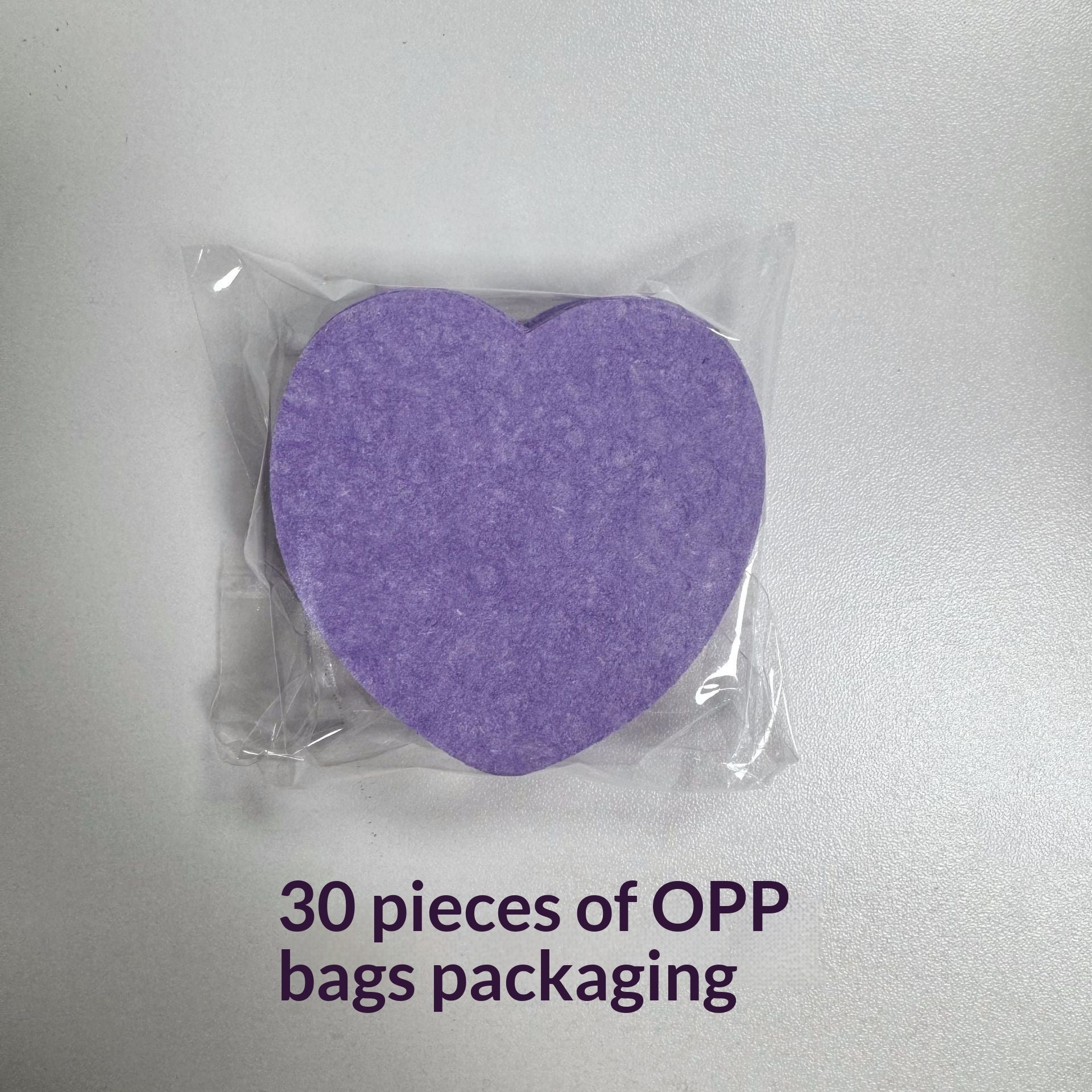 Biodegradable Heart-Shaped Wash Sponge For Deep Cleansing And Makeup Removal