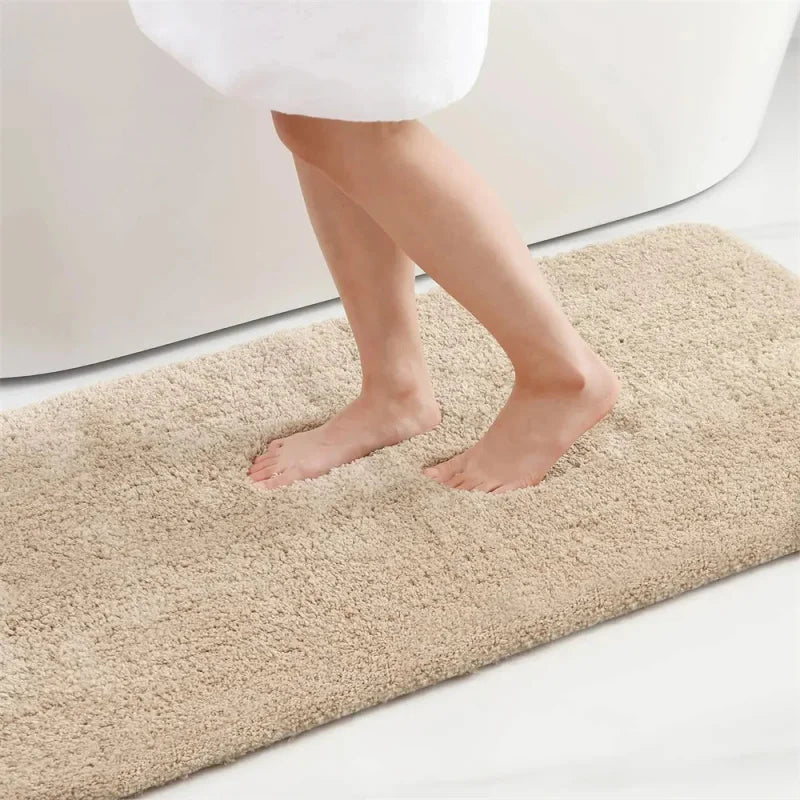 Simple Bathroom Luxury Carpets, Water-Absorbing Bath MATS, Shower MATS, Floor Protection MATS, Home Decorations