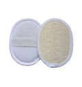 Natural Gourd Sponge Bath Scrub Elliptical Shape for Body Exfoliation Eco-Friendly Skin Care