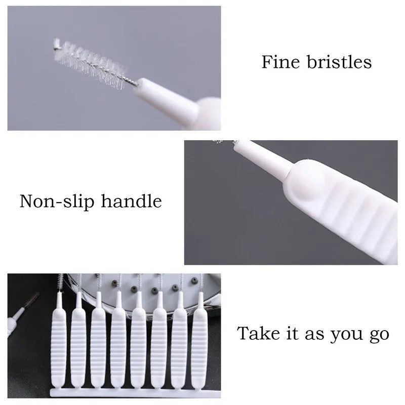 Bathroom Shower Head Cleaning Brush Anti-clogging Washing Brush for Phone Cleaning Micro Nylon Brush for Bathroom Cleaning Tools