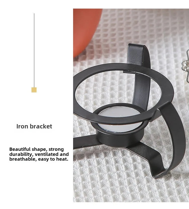 Eco-Friendly Ceramic Bowl with 4 Matching Forks Durable, Fade-Resistant, Perfect for Everyday Dining and Entertaini