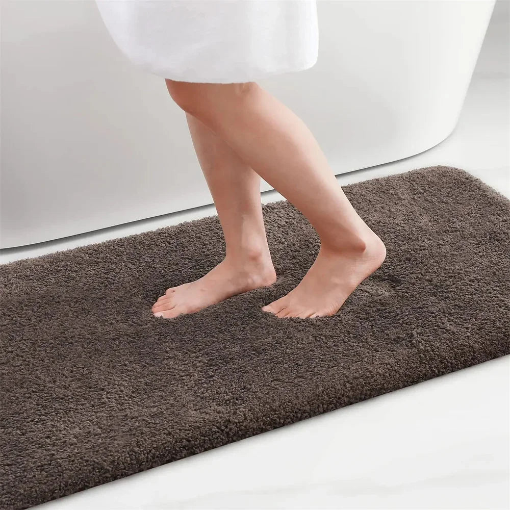 Simple Bathroom Luxury Carpets, Water-Absorbing Bath MATS, Shower MATS, Floor Protection MATS, Home Decorations