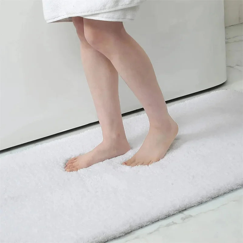 Simple Bathroom Luxury Carpets, Water-Absorbing Bath MATS, Shower MATS, Floor Protection MATS, Home Decorations