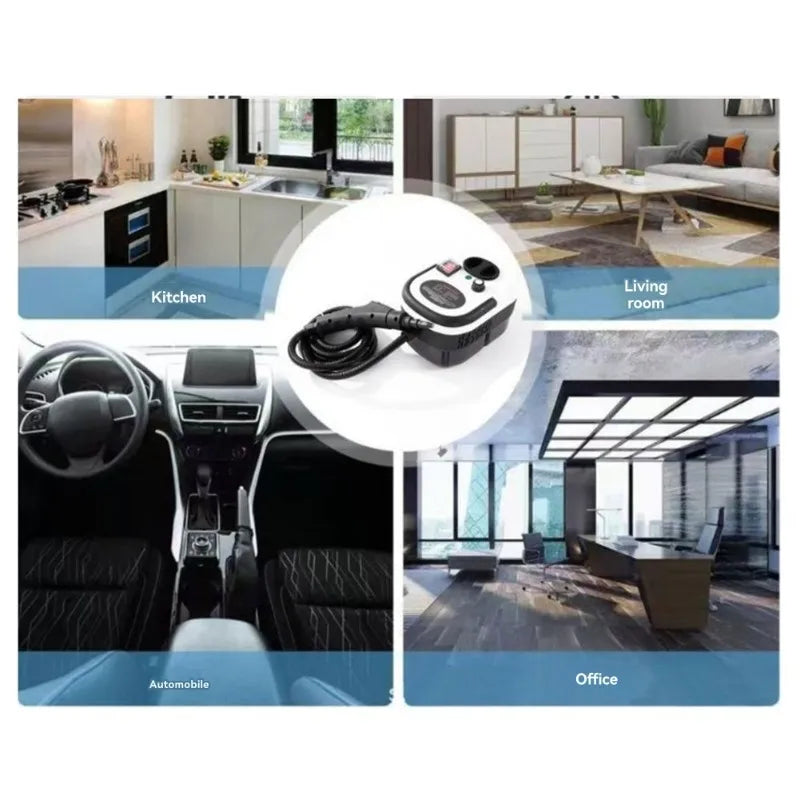 Eco Friendly Home Air Conditioning For Kitchen, Car, Steam Cleaner 1200W, 110V, High Pressure, High Temperature, US Plug Plu
