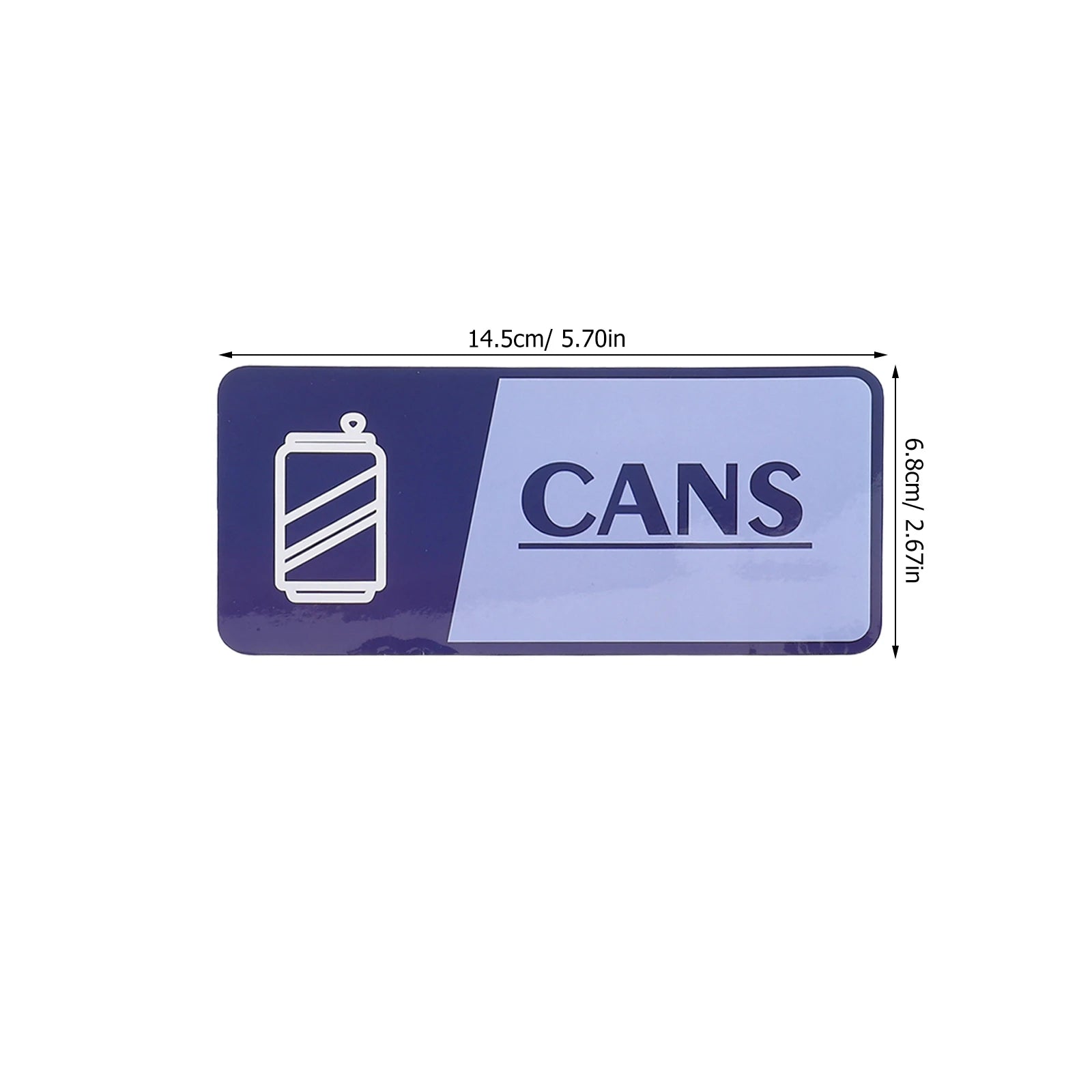 Eco Friendly Kitchen Waste Management Labels Garbage Collection Reminder Stickers Household Recycling Organizer