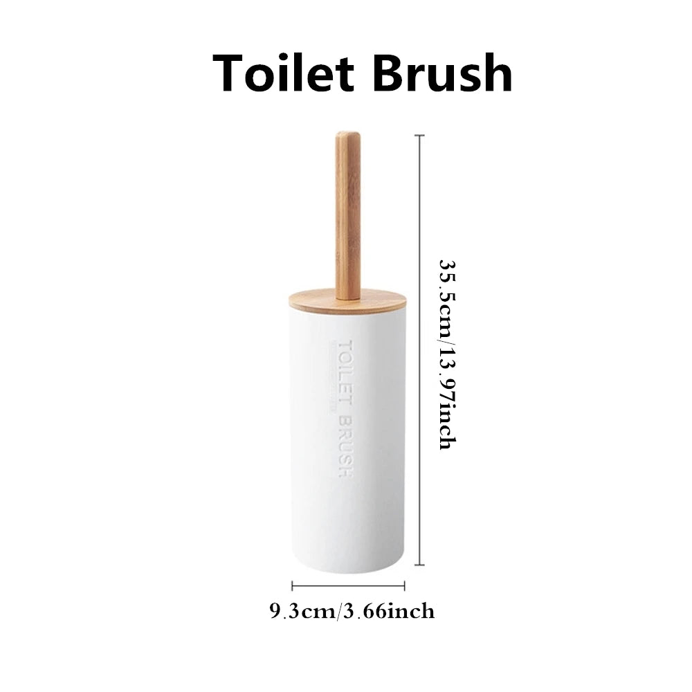 1pc Bathroom Accessories Soap Dispenser Bottle Dish Washroom Garbage Can Toothbrush Holder Cup Suit Lotion Rack Toilet Brush