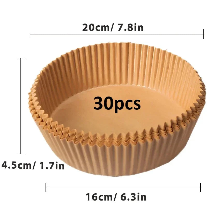 Air Kitchens Accessories Fryer Kitchen Gadgets Disposable Paper Utensils Pastry Baking Supplies Accessory Bakeware Dining Bar