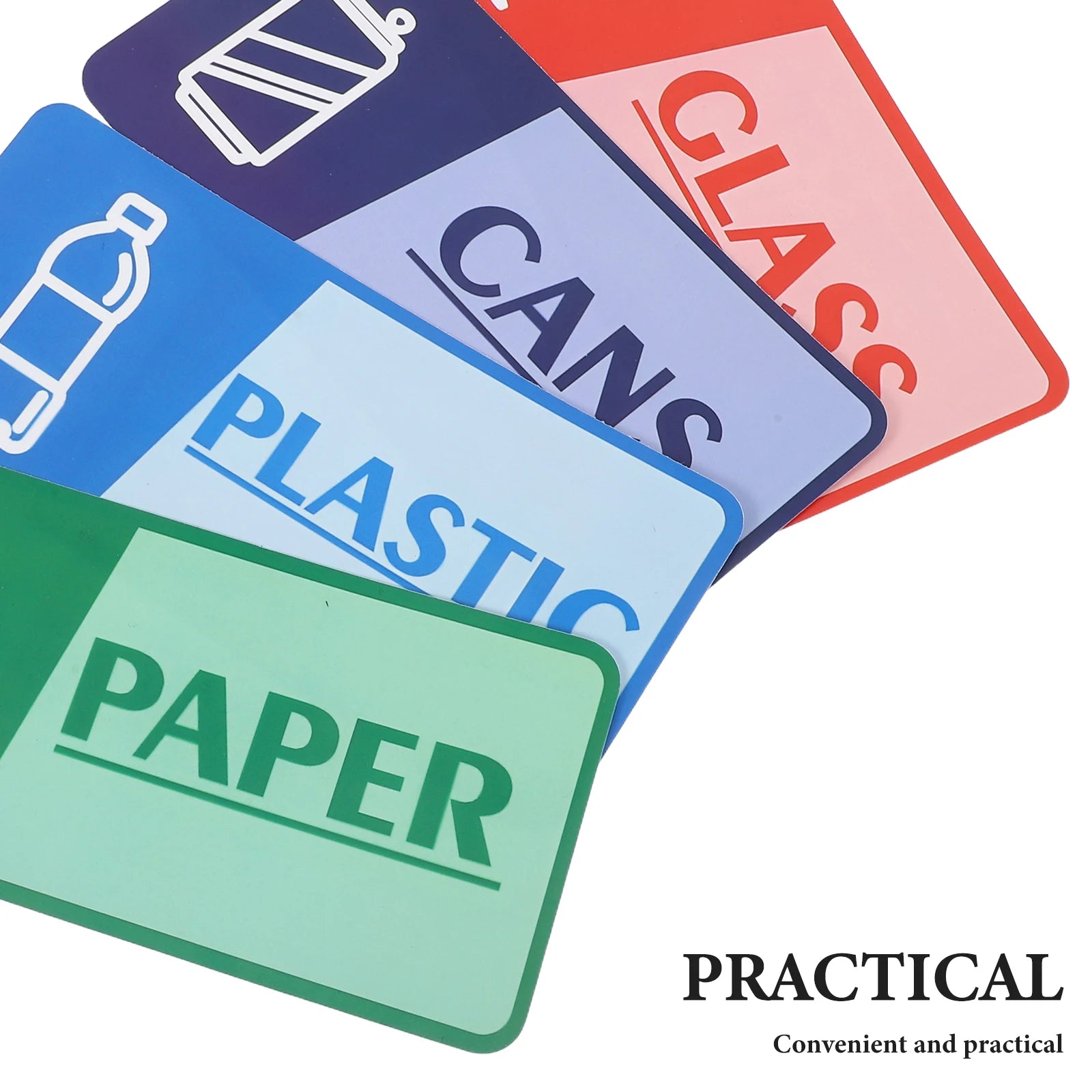 Eco Friendly Kitchen Waste Management Labels Garbage Collection Reminder Stickers Household Recycling Organizer