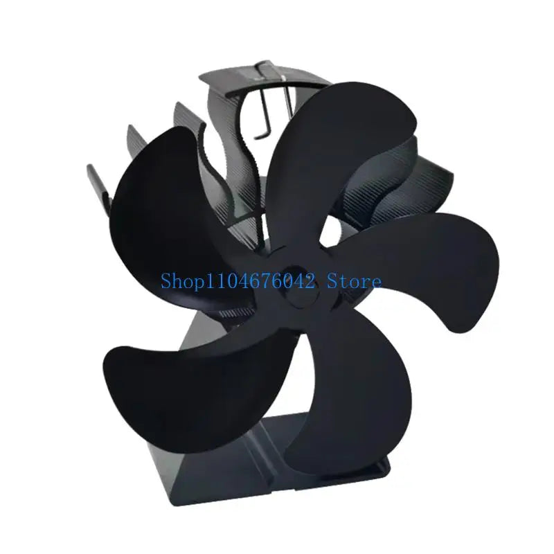 652F Eco Friendly Fireplace Fan Stove Fan for Wood Log for Burner Fireplace Increases