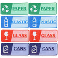 Eco Friendly Kitchen Waste Management Labels Garbage Collection Reminder Stickers Household Recycling Organizer