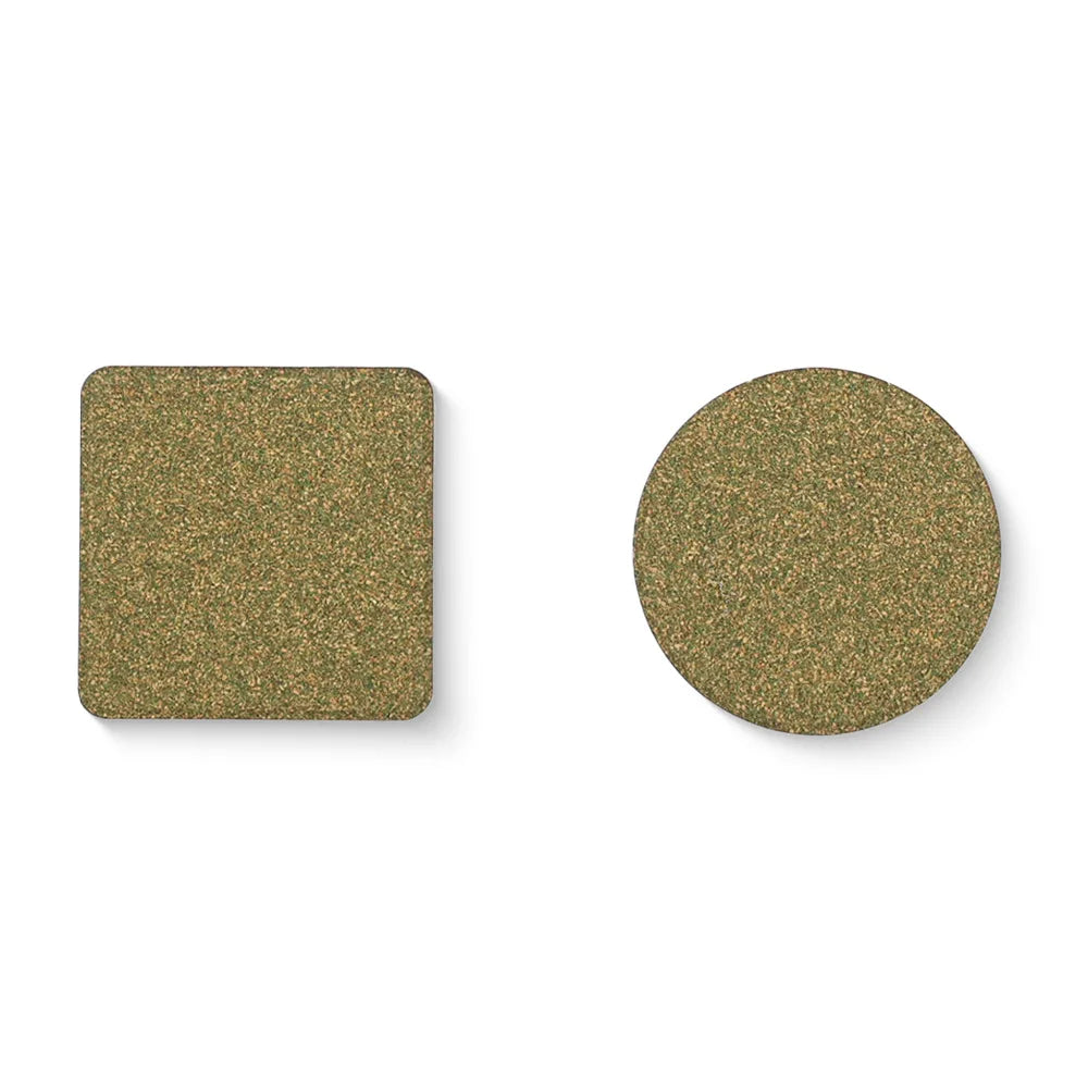 Eco-friendly Tea Dregs Cork Coasters Heat Insulation Anti-scald  Non-slip  Coaster Table Decoration and Accessories