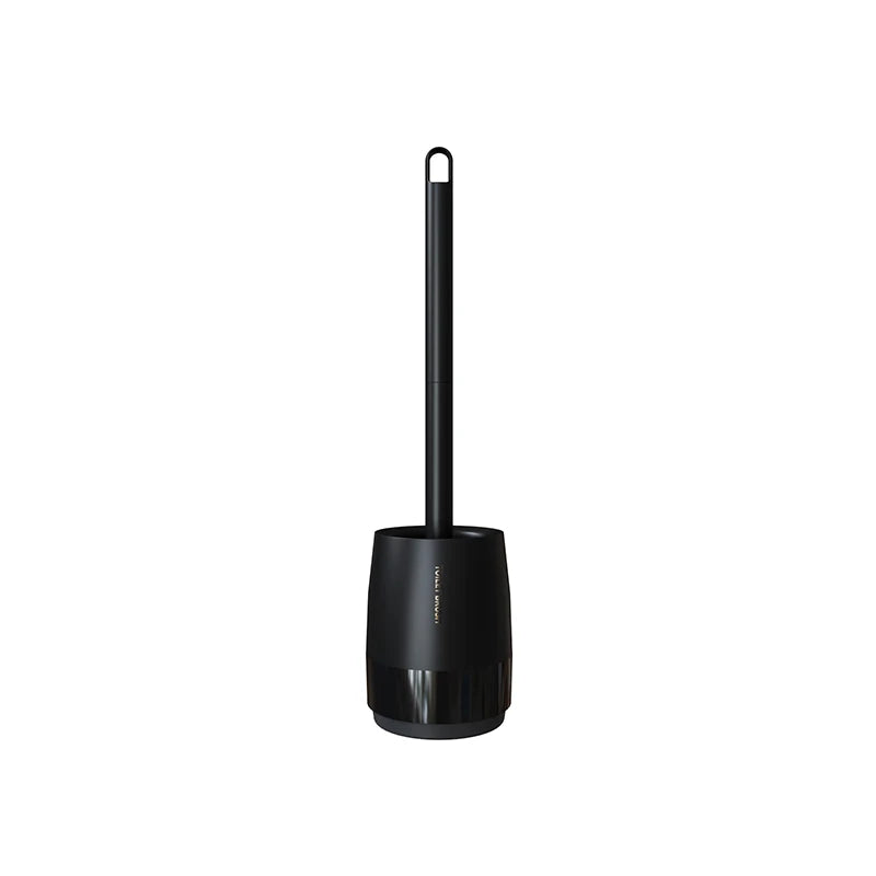 1 large floor standing toilet brush, extended handle toilet gap cleaning brush, nylon soft bristled brush, suitable for bathroom