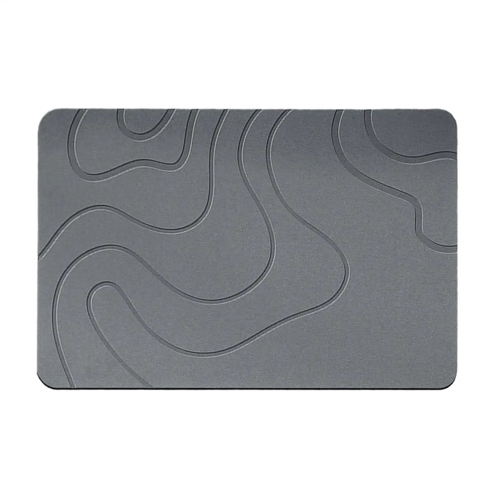 Bath Drying Mat Diatom Mud Soft Mat Toilet Door Non slip Mat Water Absorption Quick Drying Diatomite Shower Mat