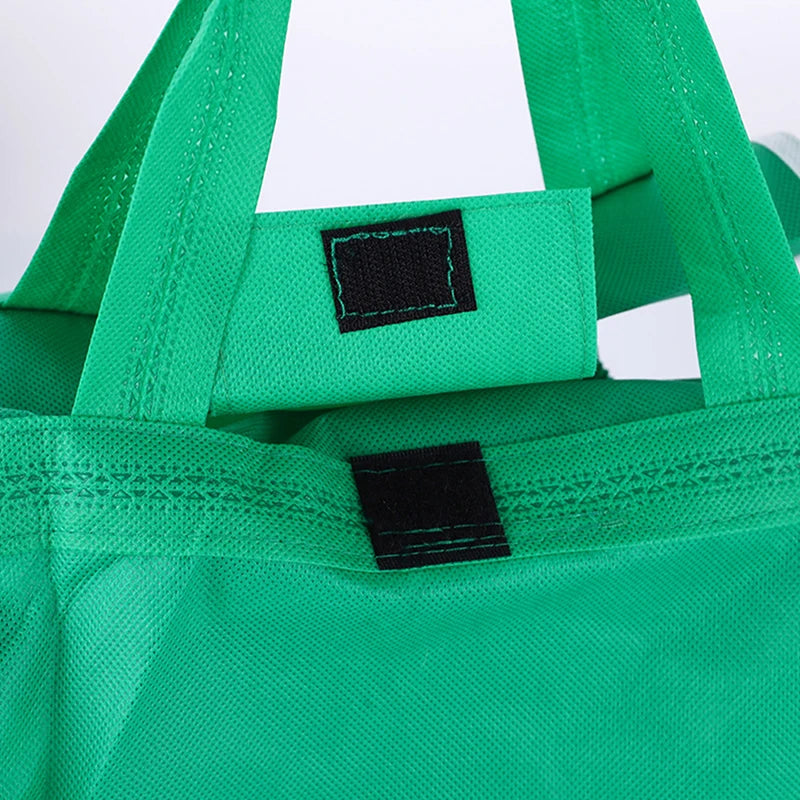 Eco Friendly Trolley Tote Supermarket Shopping Bag Thicken Cart Bags Large Capacity Handbags Foldable Reusable Cart Bag
