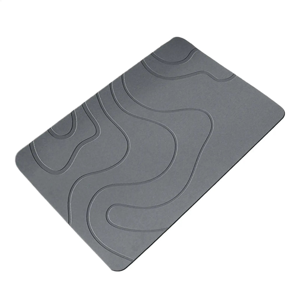 Bath Drying Mat Diatom Mud Soft Mat Toilet Door Non slip Mat Water Absorption Quick Drying Diatomite Shower Mat