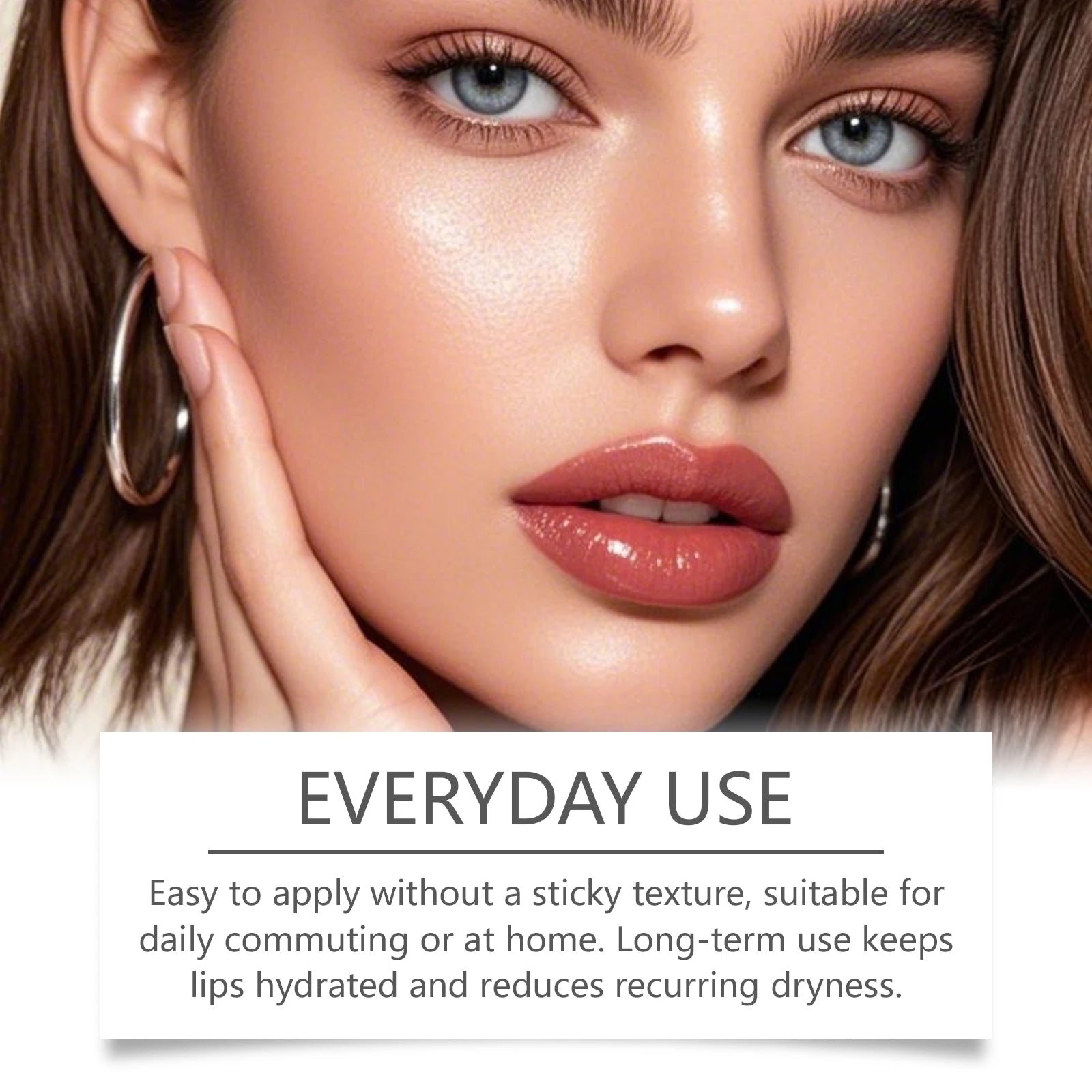 Turmeric Lemon Lip Balm Long-Lasting Moisturizing Soothing Lip Care Brightens Dull Lips, Exfoliating Non-Sticky, Pre-Makeup Base