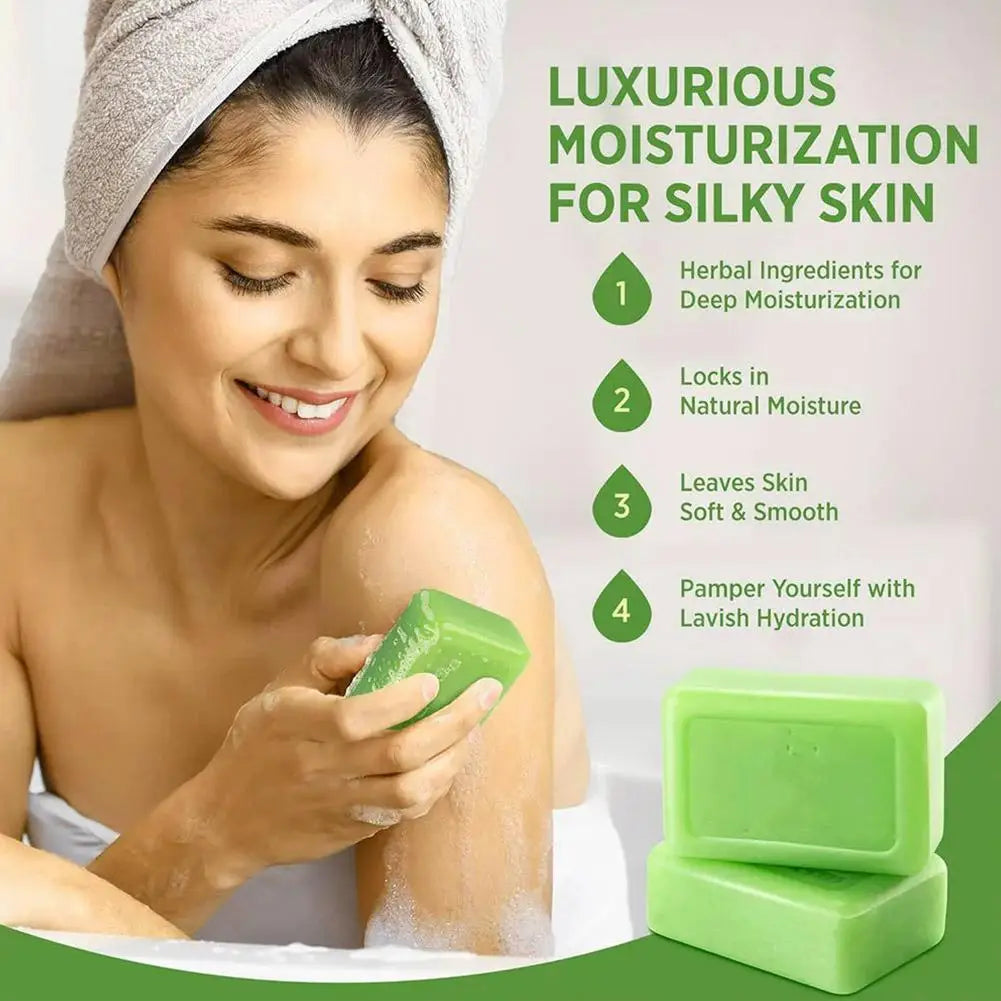 100G Tea Tree Soap, Handmade Soap Bar with Tea Tree Oil, Natural Soaps for Body Skin Cleaning,Gentle Exfoliating Bar Soap care