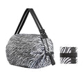 Eco-friendly Creative Folding Shopping Bag Portable Reusable Beach Bag Lightweight Waterproof Travel Shoulder Handbag Yoga