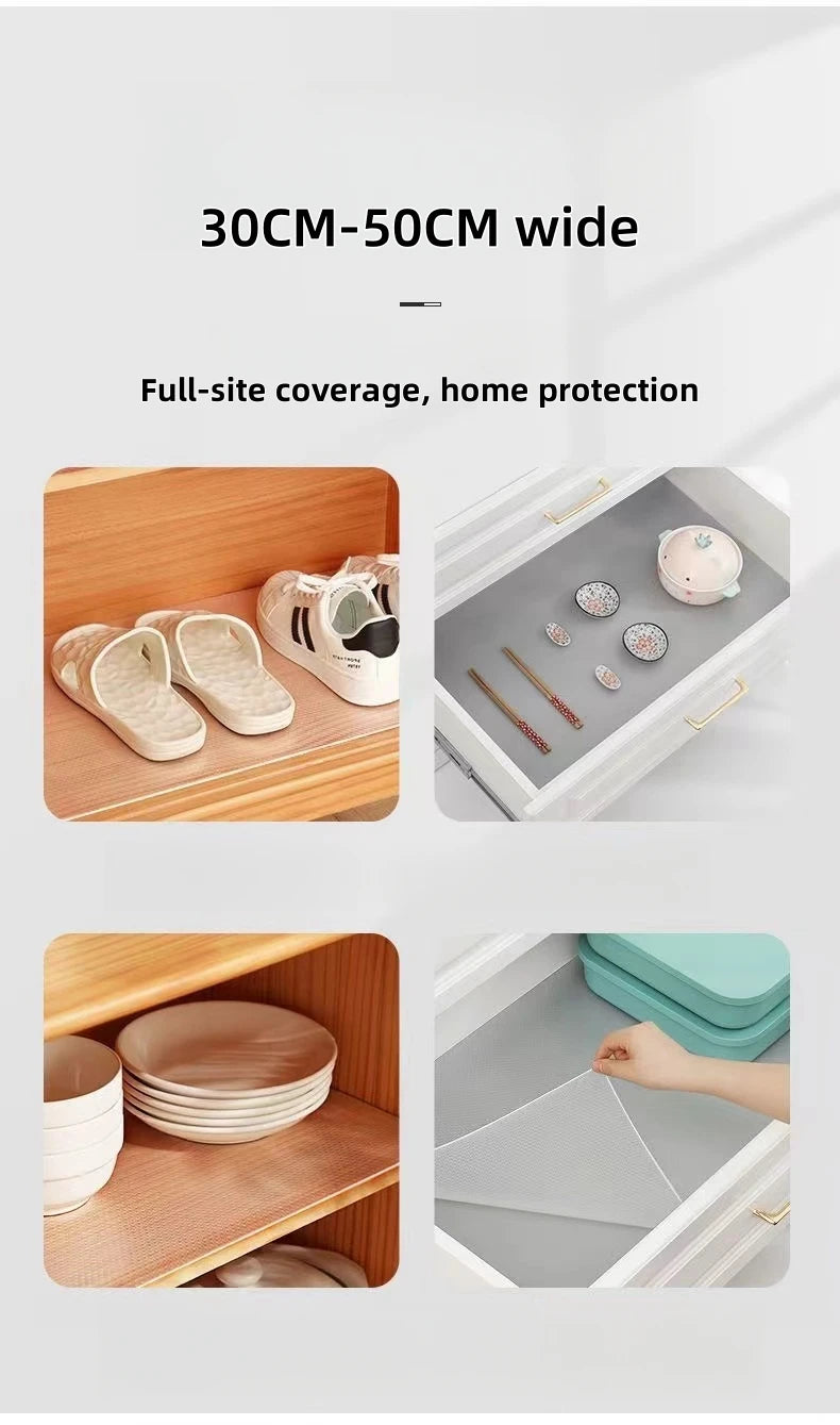 Eva Eco-Friendly Furniture Drawer Pads, Cabinet Kitchen Waterproof and Oil-Proof Mats, Cabinet Pads, Oil-Proof Mats, Wardrobe Moisture-Proof and Mildew-Proof