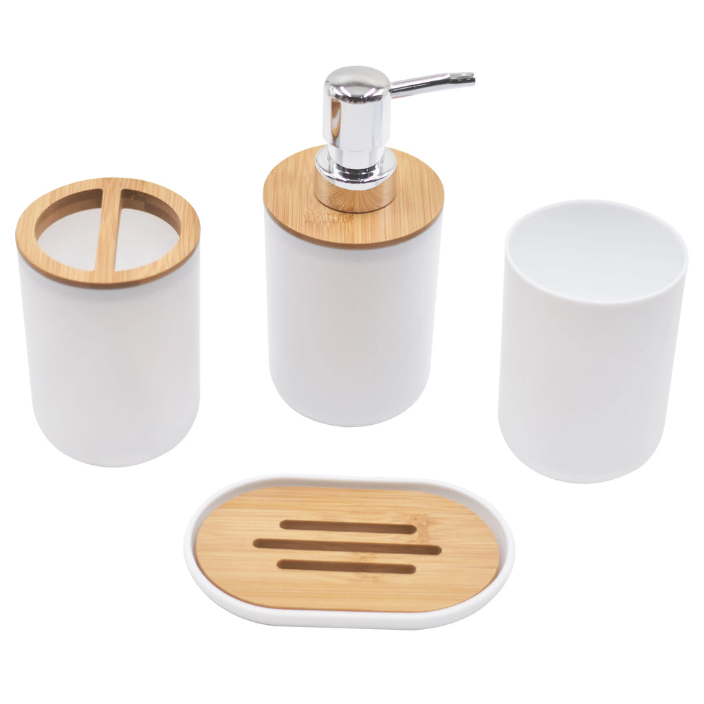 1pc Bathroom Accessories Soap Dispenser Bottle Dish Washroom Garbage Can Toothbrush Holder Cup Suit Lotion Rack Toilet Brush