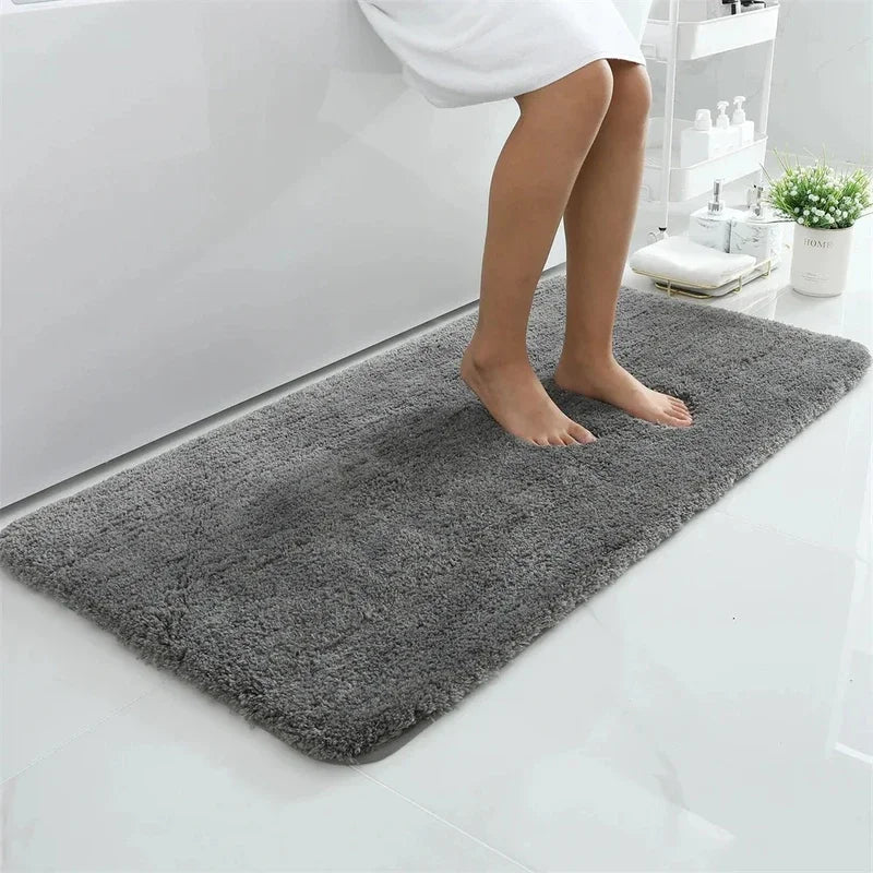 Simple Bathroom Luxury Carpets, Water-Absorbing Bath MATS, Shower MATS, Floor Protection MATS, Home Decorations