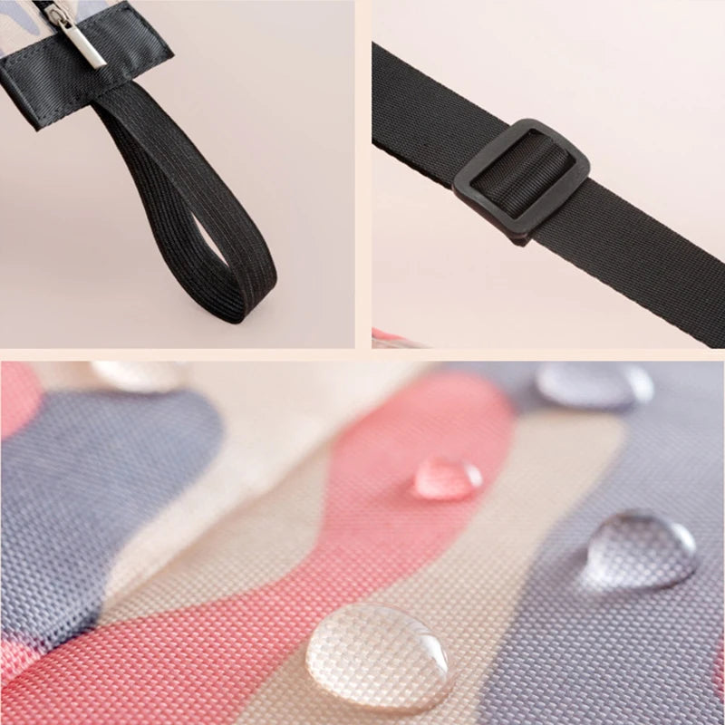 Foldable Shopping Bag Eco-friendly Portable Large Capacity Handbag Travel Storage Bag Oversized Reusable Grocery Shopping Bag