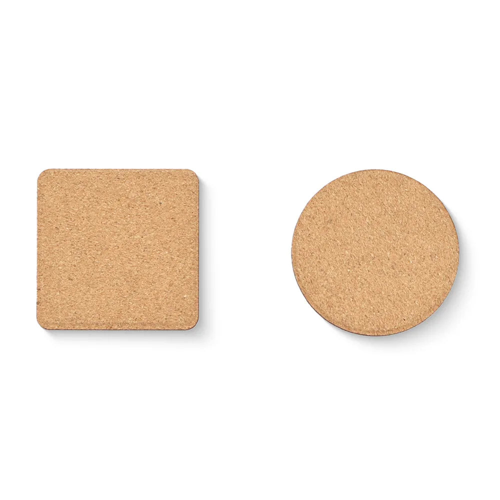 Eco-friendly Tea Dregs Cork Coasters Heat Insulation Anti-scald  Non-slip  Coaster Table Decoration and Accessories
