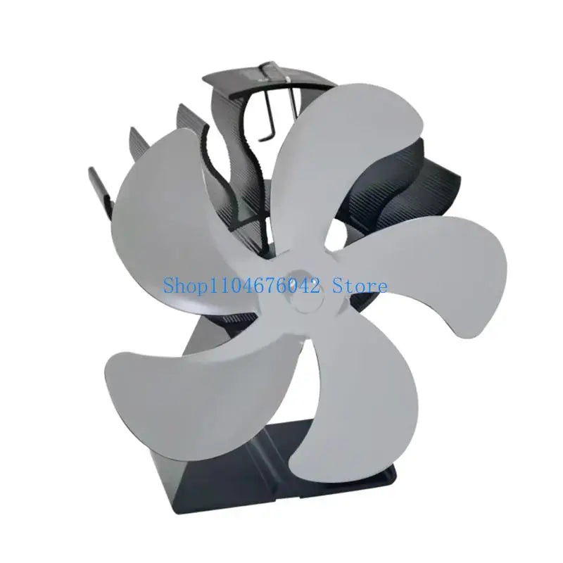 652F Eco Friendly Fireplace Fan Stove Fan for Wood Log for Burner Fireplace Increases