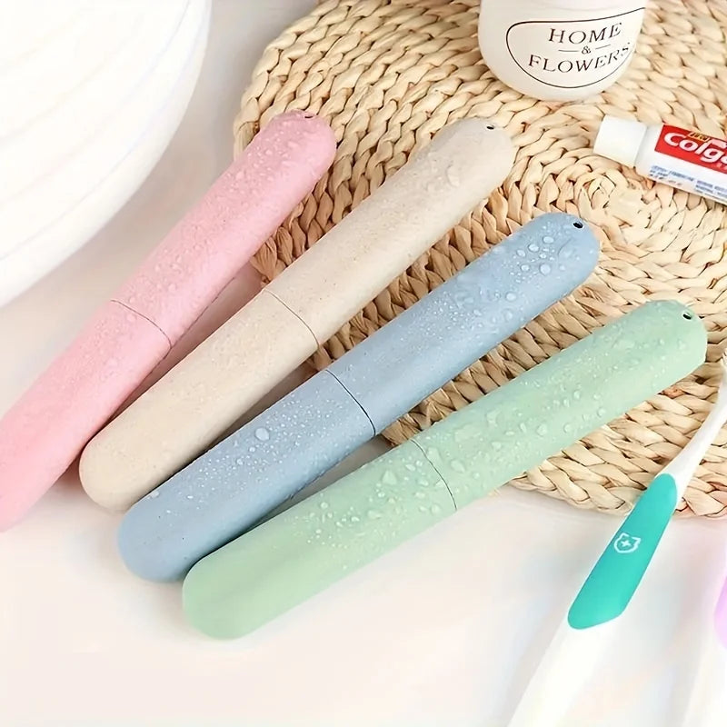 Travel Toothbrush Box Portable Toothbrush Storage Boxes Bathroom Accessories