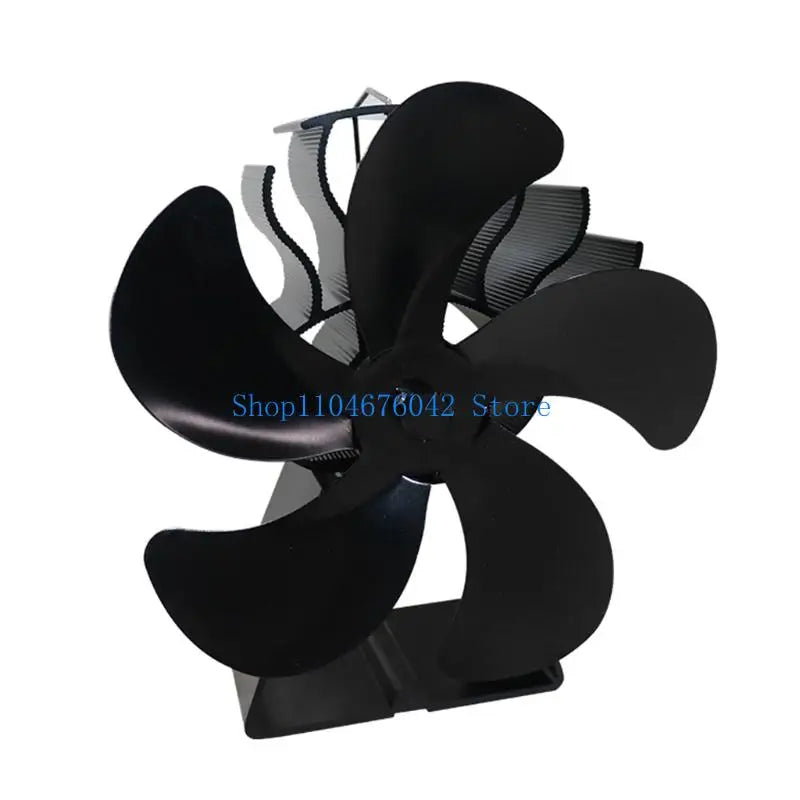 652F Eco Friendly Fireplace Fan Stove Fan for Wood Log for Burner Fireplace Increases
