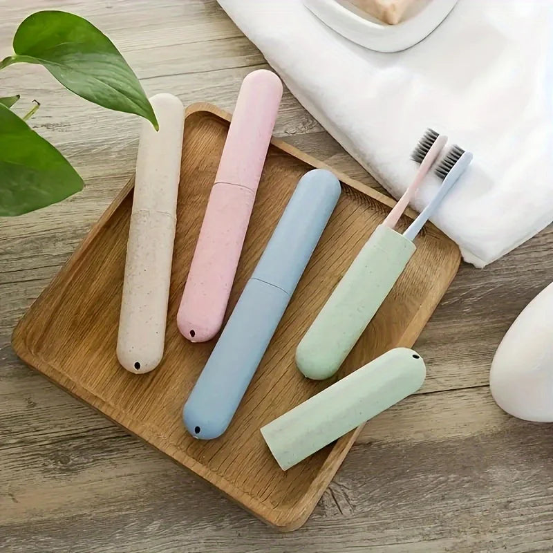 Travel Toothbrush Box Portable Toothbrush Storage Boxes Bathroom Accessories