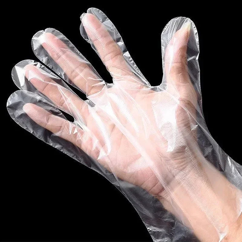 Eco-friendly Disposable Gloves Garden Household Restaurant BBQ Clear Multi-functional Gloves Food Grade New