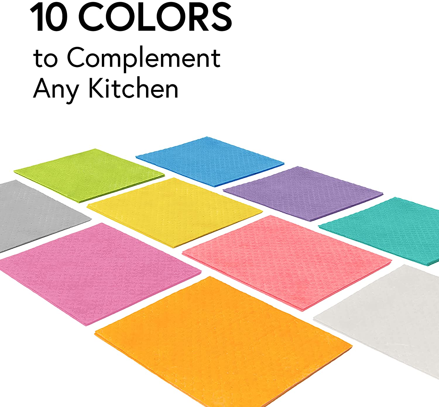 Compostable Biodegradable Reusable Kitchen Tissue